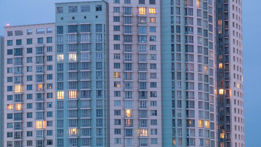 high rise buildings