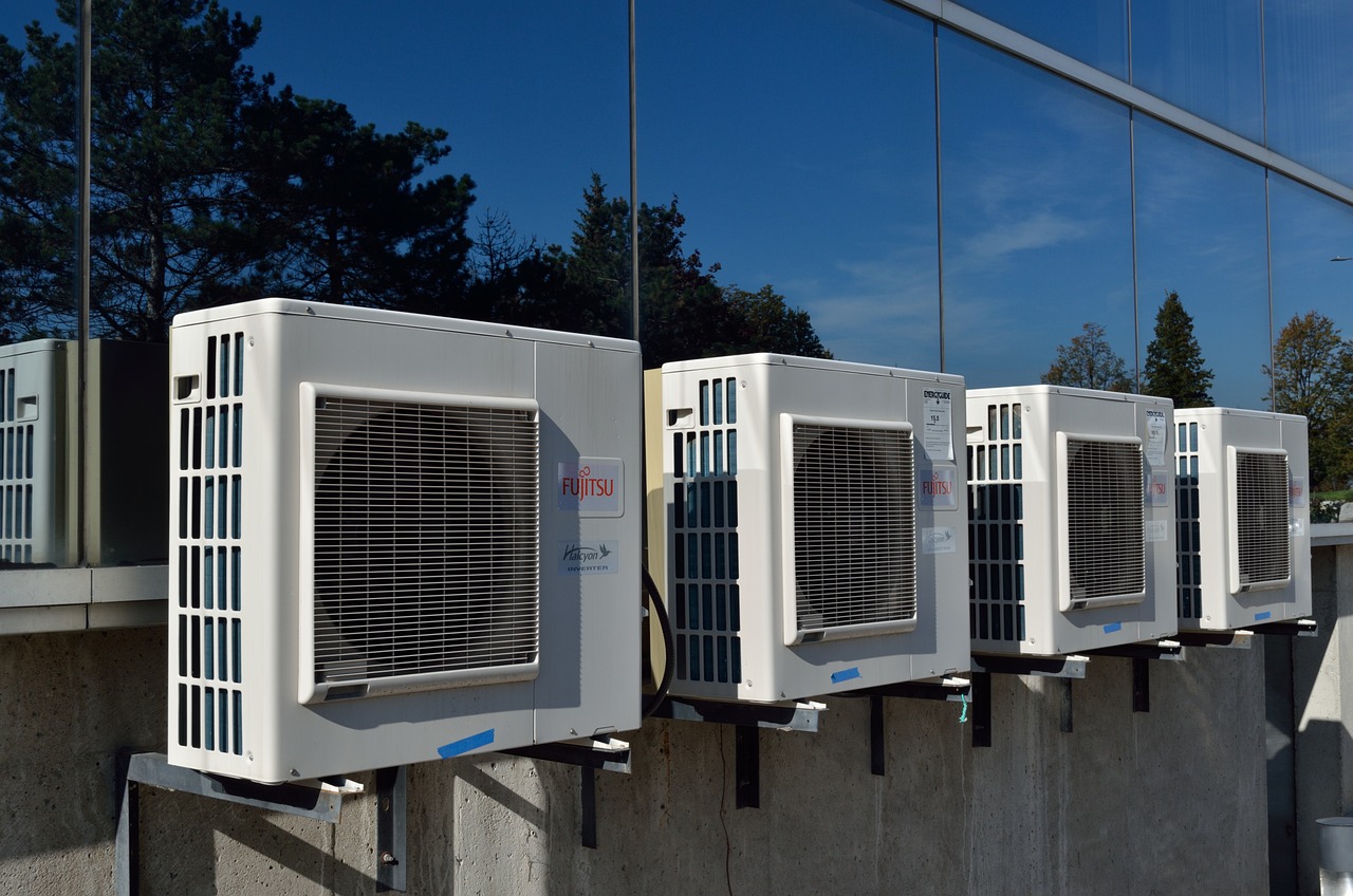 4 air conditioners