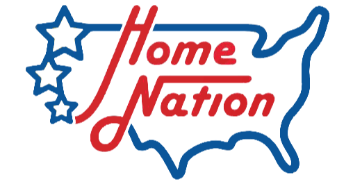 The dealer's logo features red script lettering over a blue outline of the continental United States, accompanied by three blue-and-white stars.
