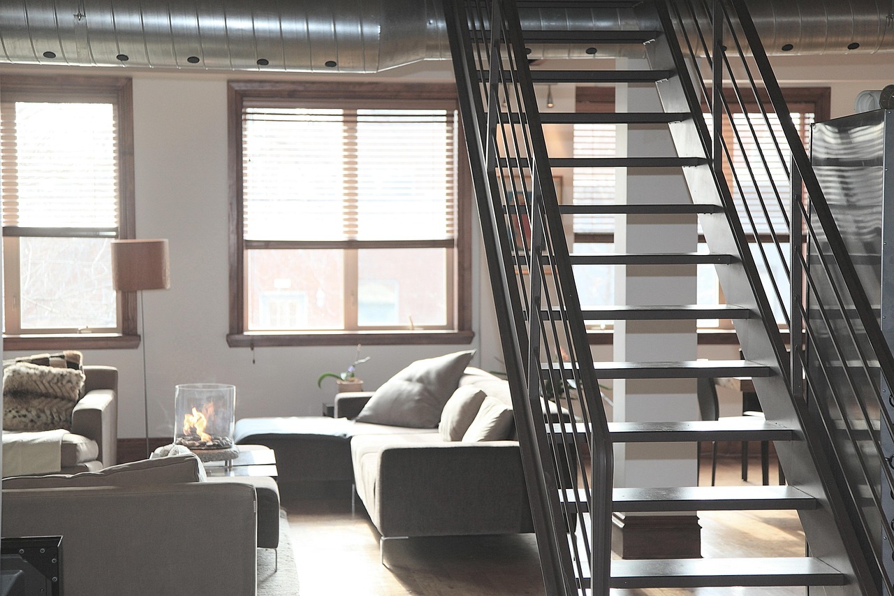 Loft apartment. Image by Pixabay