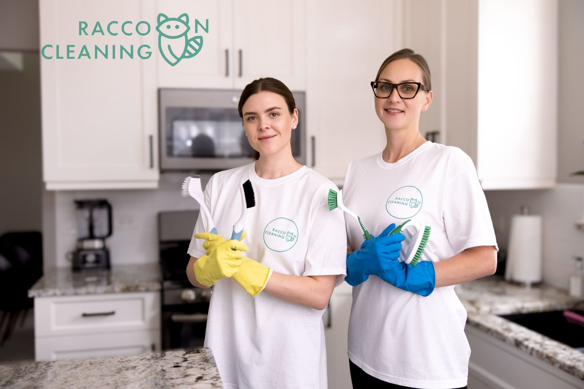 Cleaning ladies. Image by Raccon Cleaning