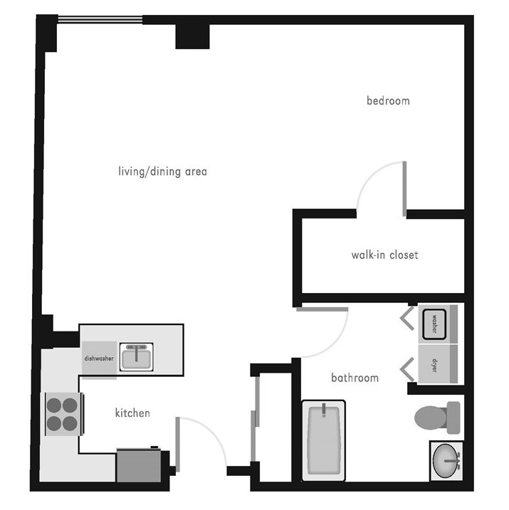 Studio Floorplan