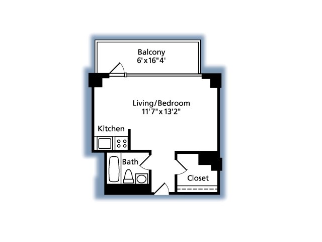Studio Floorplan