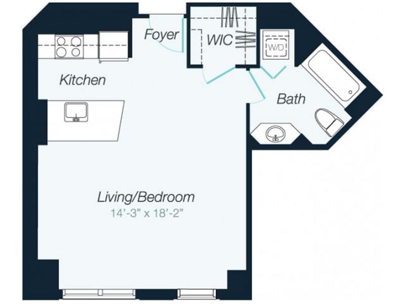 Studio Floorplan