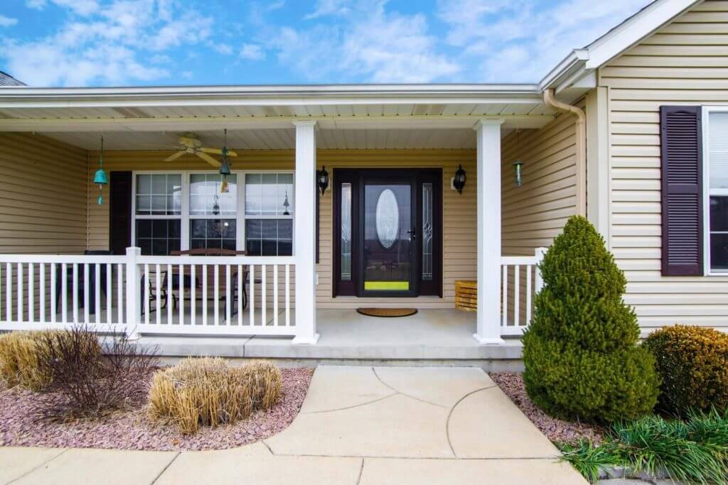 house porch.