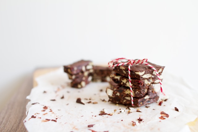 Chocolate and nuts. Image by Unsplash