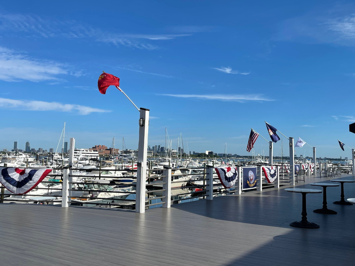 The boardwalk at Marina Bay, Quincy. Image by BostonApartments.com