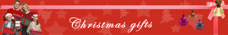 Christmas gift banner