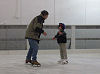 Free Ice skating rink in Boston