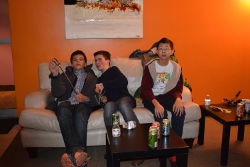 Lance's party