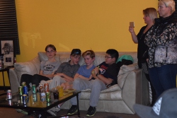 Lance's party