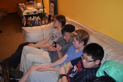 Lance's party