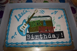 Lance's party