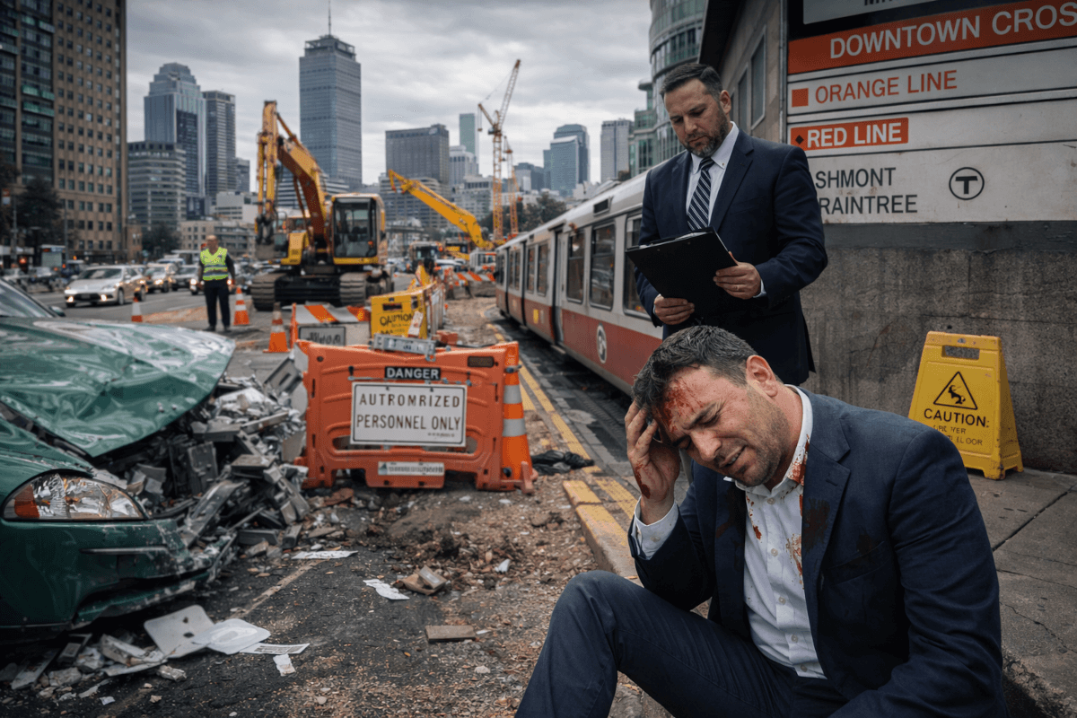 Room full of boxes, plants, guitar, step ladder