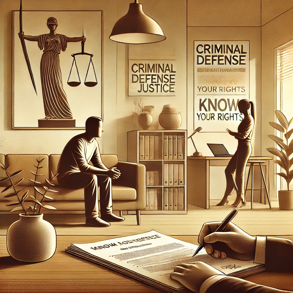 Illustration of a shared living space with legal assistance in action. Image by ChatGPT