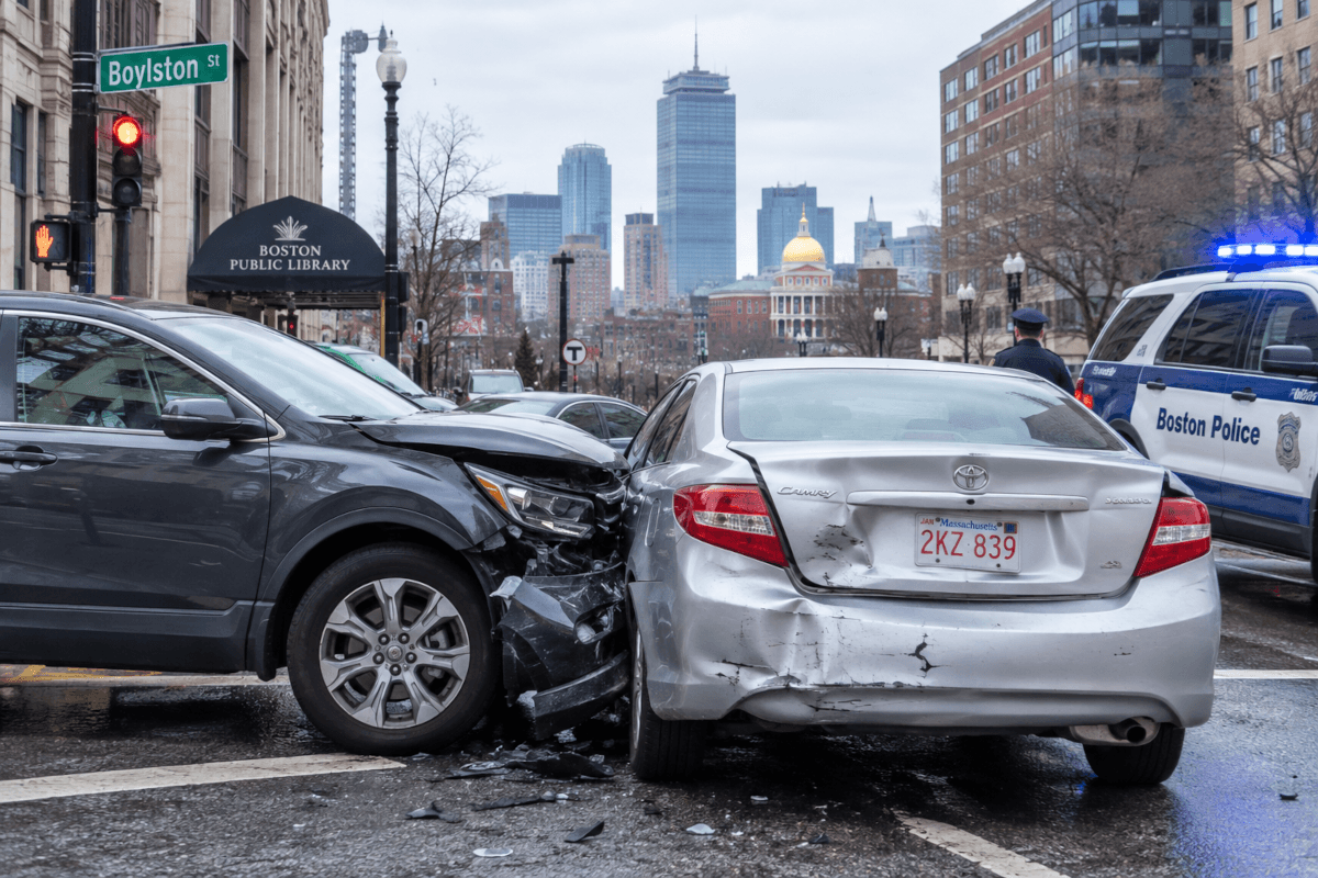 Car accident in Boston. Image by Chatgpt