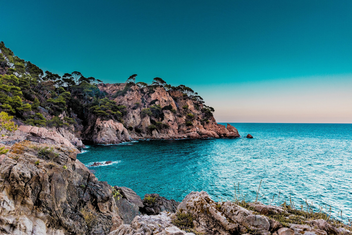 Marbella, Spain, Ocean, cliff