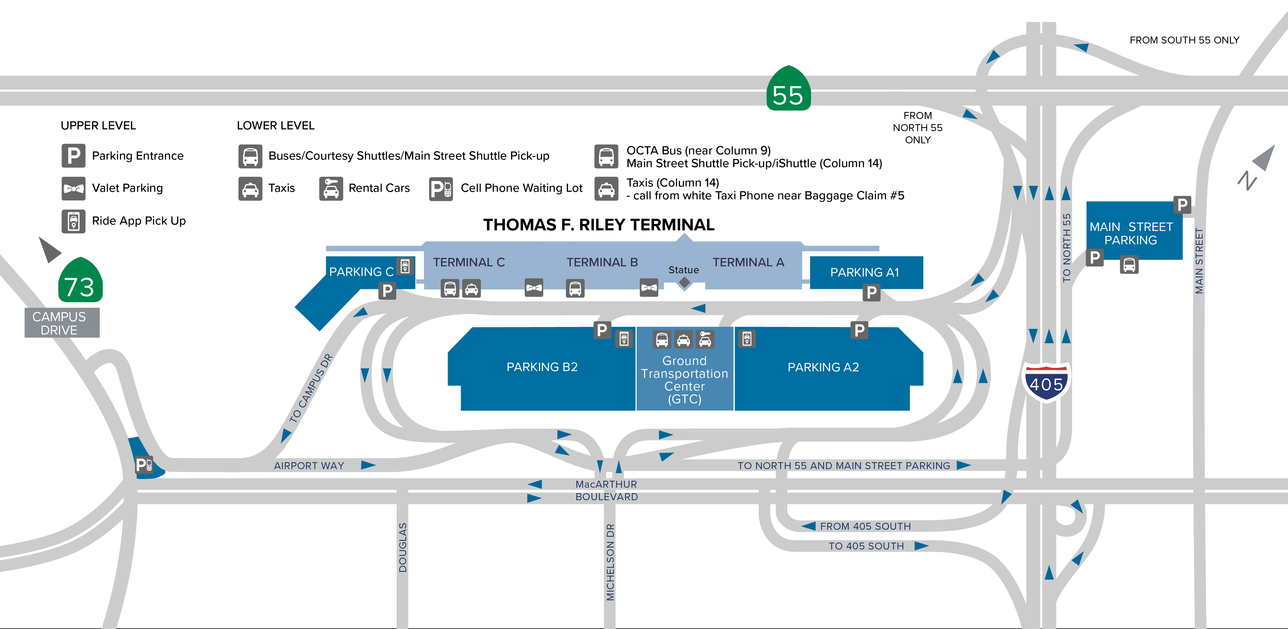 Airport map