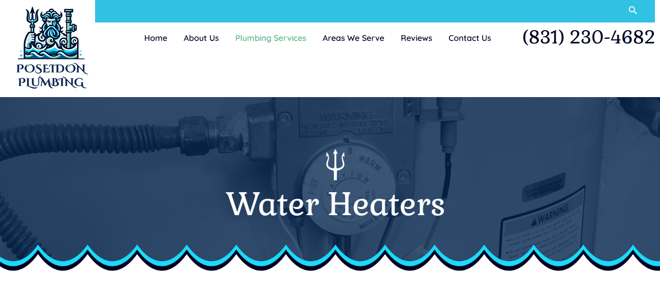 Screenshot of Poseidon Plumbing LLC