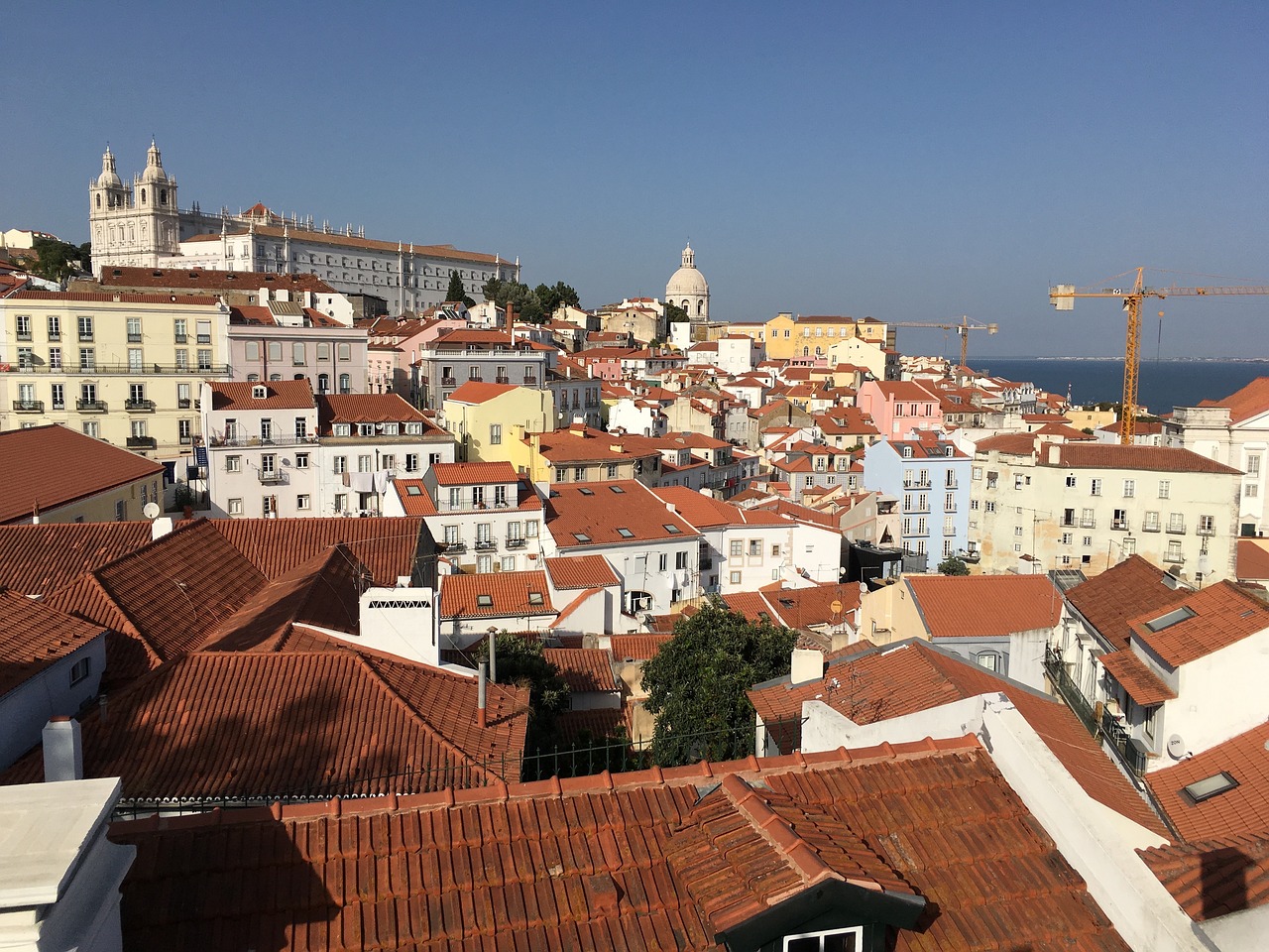 City roofs in Lisbon. Image by Pixabay