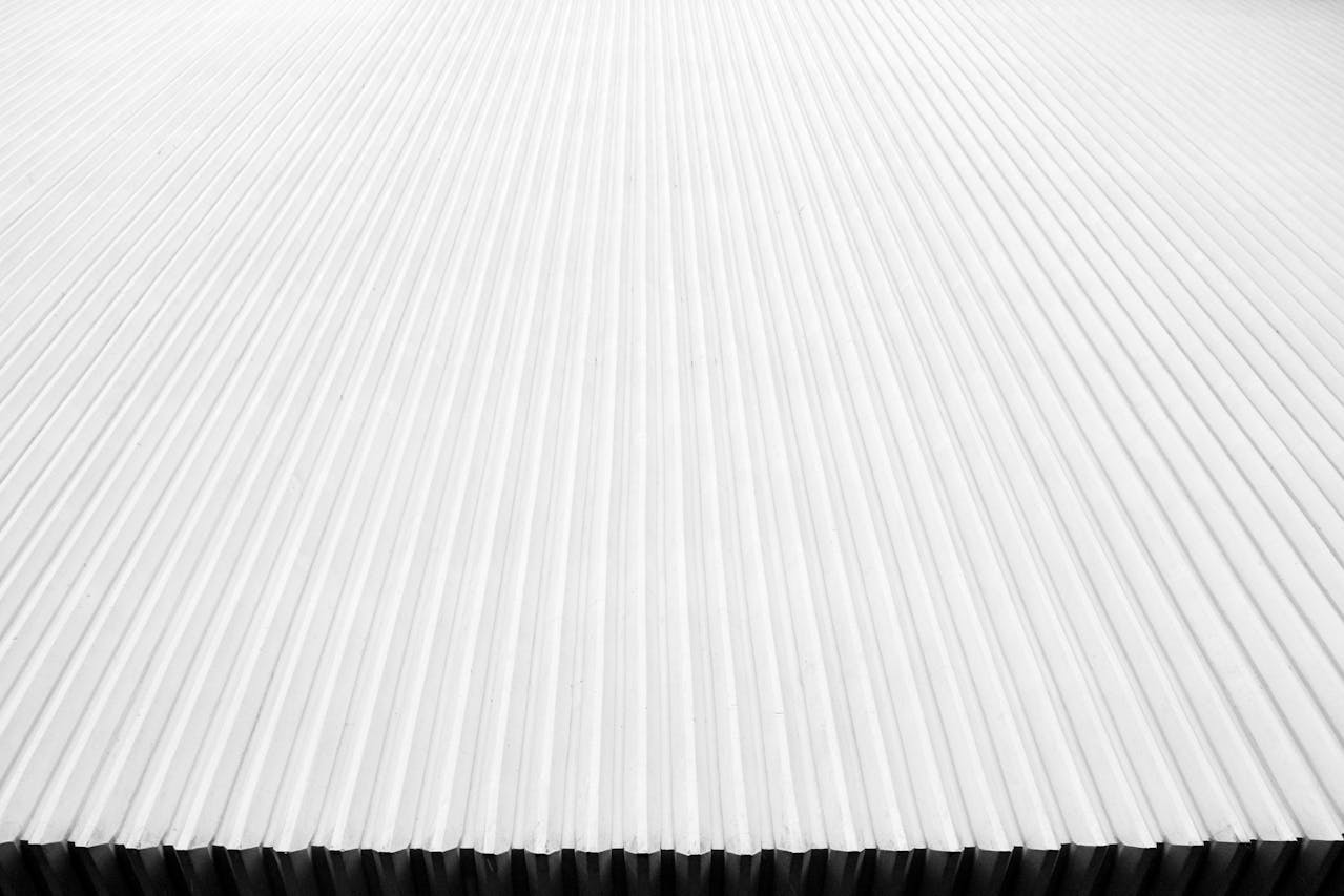 White corrugated board. Image by Pexels