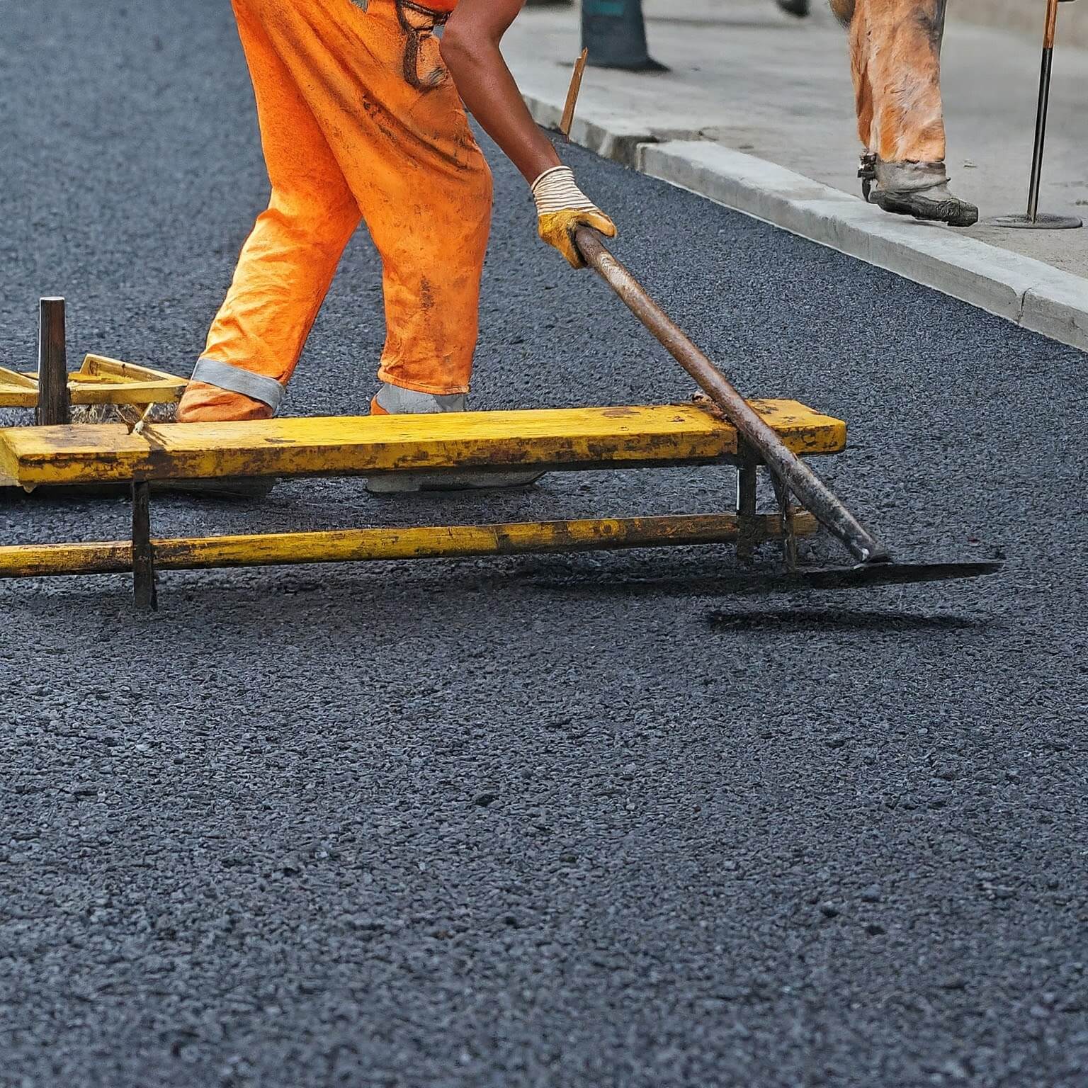 Asphalt road repair. Image by Gemini