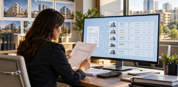 Real estate accounts payable invoice coding
