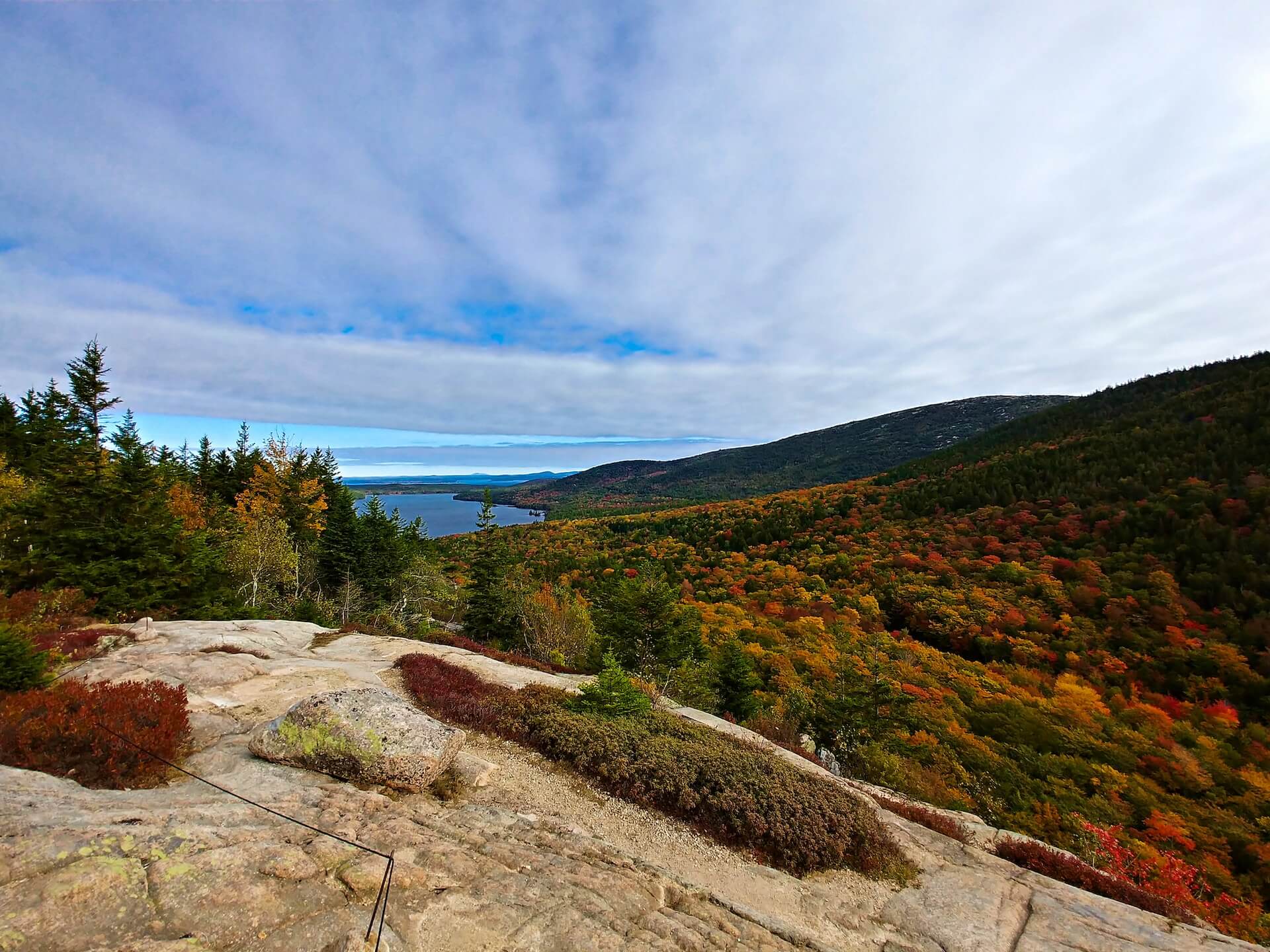 Acadia National Park, Maine, Fall foliage