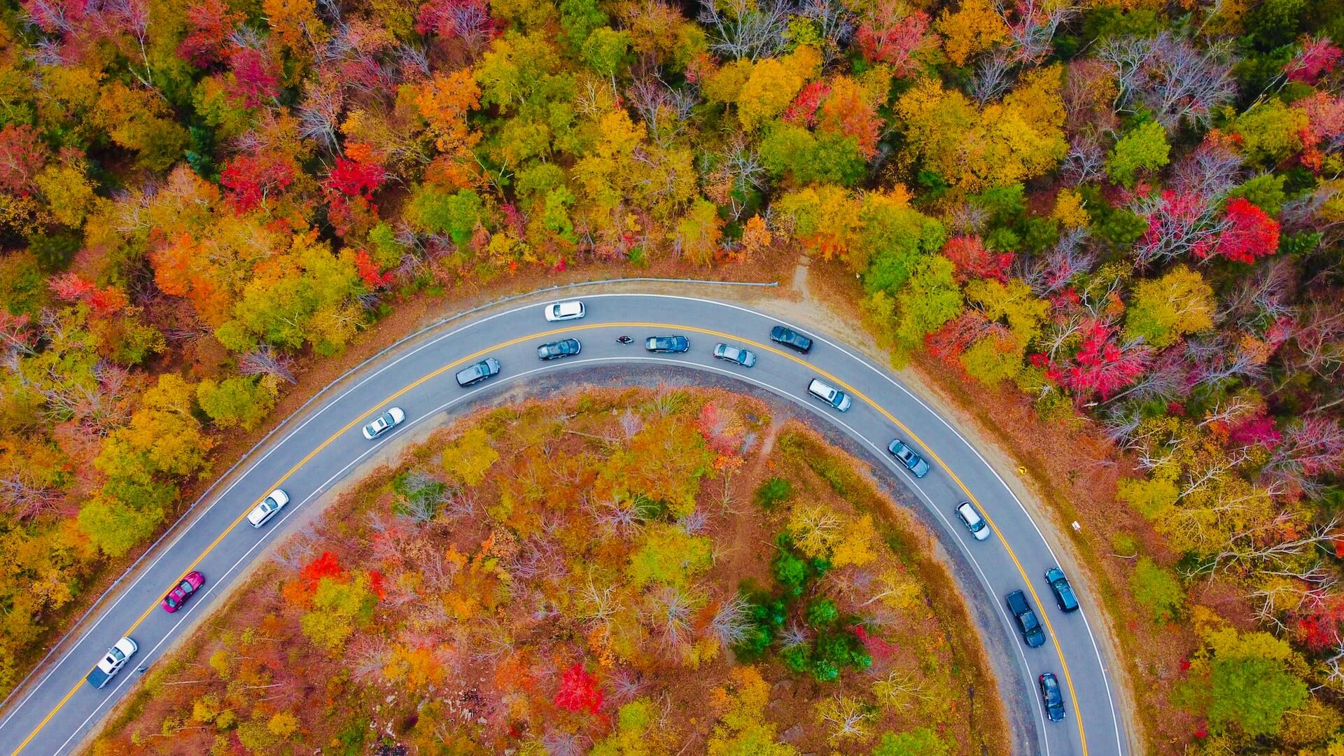 Kancamagus Highway, Conway, United States, Fall Foliage