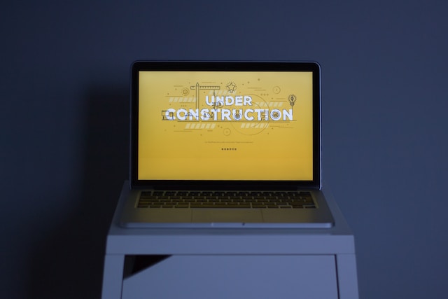 website under construction